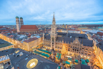 Fototapeta premium Munich Christmas Market