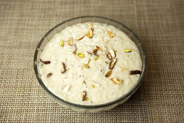 Indian Food, Kheer, Rice Dessert, Soya Milk Rice Pudding