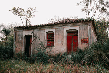 old abandoned house