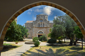 Fototapeta na wymiar st. Barnabas Monastyr in Cyprus island