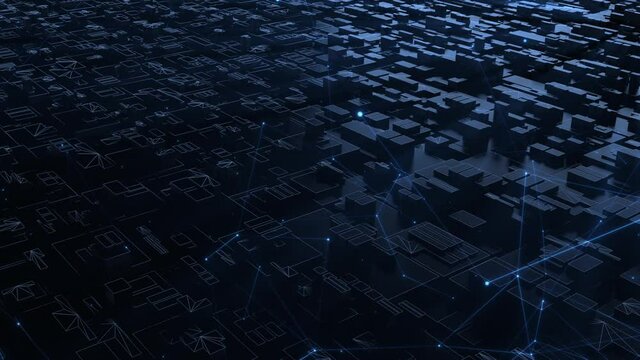 digital won. technology and big computing concept
