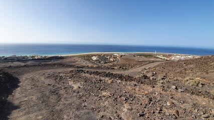 fuerteventura dessert climate Pico de la Zara hikking