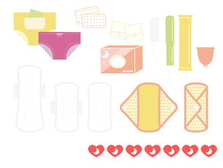 生理用品　アイテム