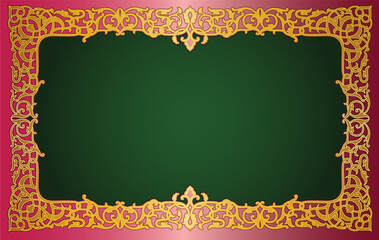 Arabesque Decorative frame design