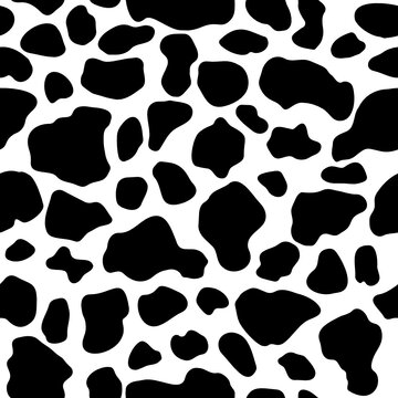 Seamless cow pattern, Cow print