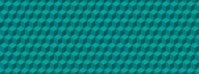 Abstract color  background consisting of cubes and blocks. Illustration with squares and hexagons.