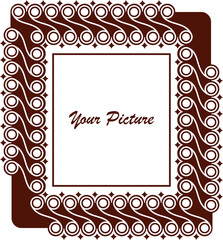 design ornament vektor frame photo batik