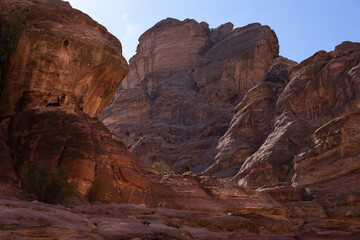 Fototapeta na wymiar Jordan Desert, Petra, ancient City