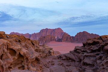 Breathtaking Wadi Rum Desert Landscape in Jordan