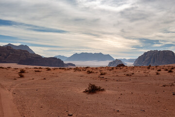 Breathtaking Wadi Rum Desert Landscape in Jordan