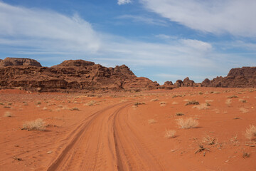 Breathtaking Wadi Rum Desert Landscape in Jordan