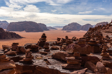 Breathtaking Wadi Rum Desert Landscape in Jordan