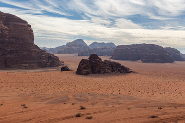 Breathtaking Wadi Rum Desert Landscape in Jordan