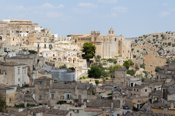 Obraz premium Matera ancient city from Italy. A world heritage destination