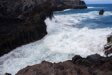 Tenerife Coast line, Canary Island, Spain.
