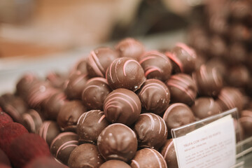 Chocolate Truffles Bokeh