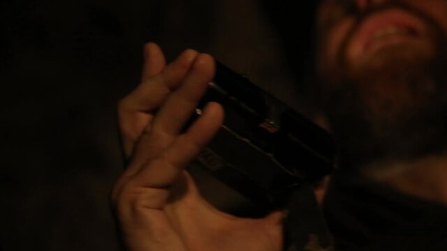 Archeolgi investigate the cave reconstruction of events of the early 20th century.