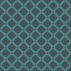 Contemporary geometric pattern. Repeated squares, diamonds motif. Simple ornament. Modern abstract background. Seamless surface design. Geo wallpaper. Digital paper, textile print. Vector art