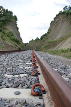 railroad tracks in Barru South Sulawesi