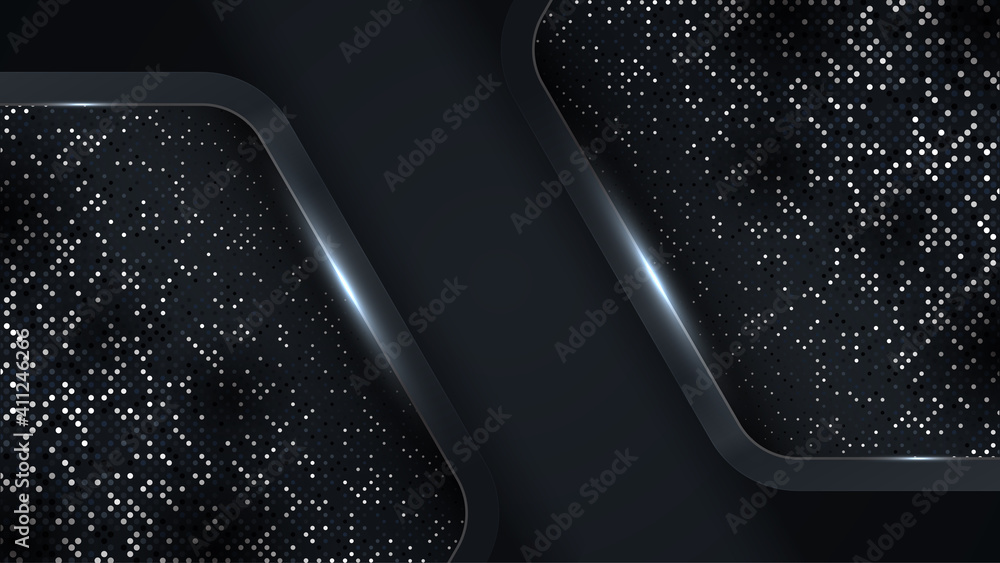 Poster luxury background with modern concept spark. elegant illustration spark with light effect. vector bl