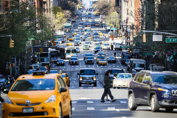 Manhattan avenue, New York City.