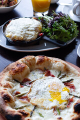 Pizza with Egg