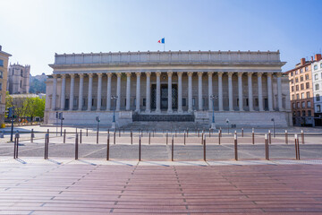 Naklejka premium Palais de Justice de Lyon, France 
