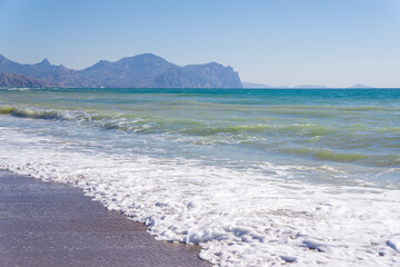 Landscape on the Black Sea coast