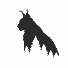 Lynx silhouette © Abundzu