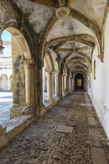 Fototapeta na wymiar Convent of the Order of Christ, Cloister of Micha, Tomar, Estremadura, Ribatejo, Portugal, Unesco World Heritage Site