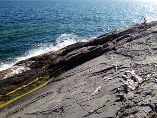 smarscogliera  sul mare.bogliasco liguria italia.
