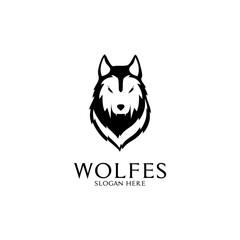 wolf vector logo design inspiration