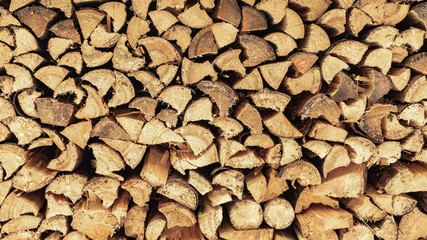 Stack of firewood