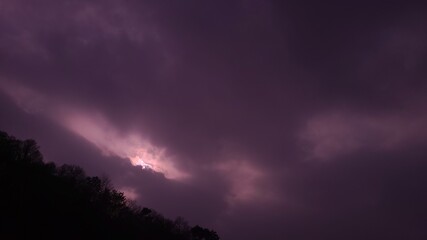 storm clouds timelapse