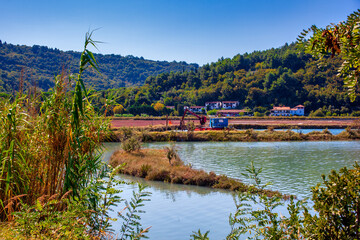 Strunjan nature park in Slovenia