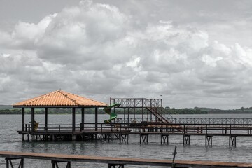 pier on the beach