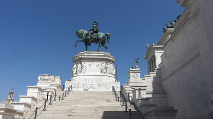 Obraz premium Monumento en la ciudad de Roma. 