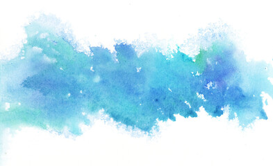 オレンジ ピンク 紫の手描きグラデーション水彩背景素材 Wall Mural Satoshi Takahata