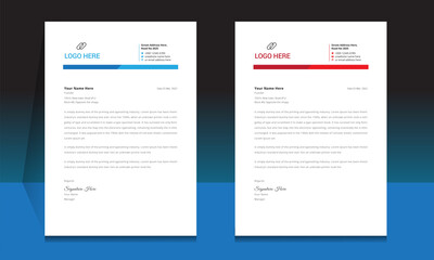 Letterhead format template, business style letterhead design template. Company letterhead template designs. Letterhead, Template.