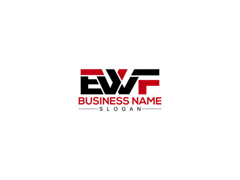 Letter EWF Logo Design For All Kind Of Use