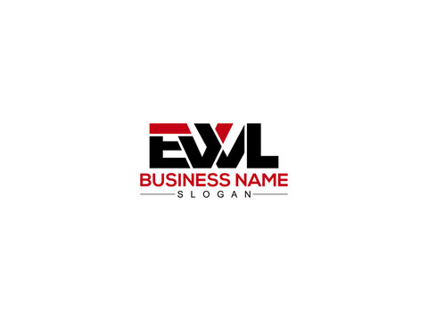 Letter EWL Logo Design For All Kind Of Use