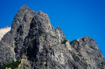 rocky mountain landscape, Patagonia, Argentina.