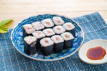 まぐろのたたき　細巻き