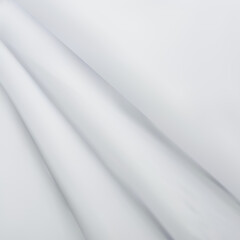 Fototapeta premium Abstract White Satin Silky Cloth,Fabric Textile Drape with Crease Wavy Folds.with soft waves,waving in the wind.Texture of crumpled paper. Milk,Yogurt,Cream or cosmetics product Curl background.vector