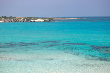 One of the beautiful beaches in North Cyprus