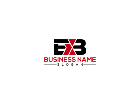 Letter EXB Logo Icon Design For New Business