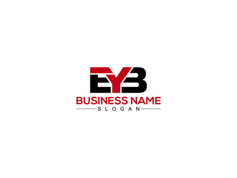 Letter EYB Logo Icon Design For New Business