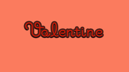 Simple valentine background for wallpaper