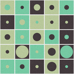 Abstract Geometric Pattern generative computational art illustration