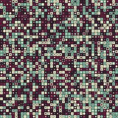 Abstract Geometric Pattern generative computational art illustration